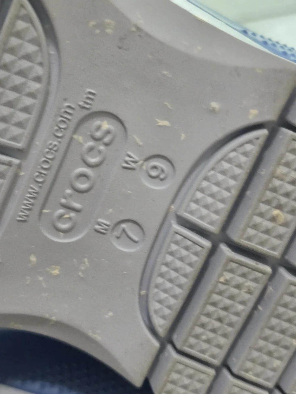 CROCS platform sandals